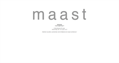 Desktop Screenshot of maast.net