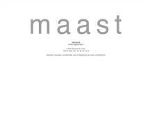 Tablet Screenshot of maast.net